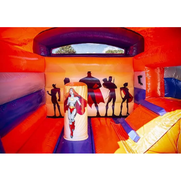 SUPERHELDEN Springkussen mini Multifun Superhelden