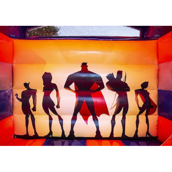 SUPERHELDEN Springkussen mini Multifun Superhelden