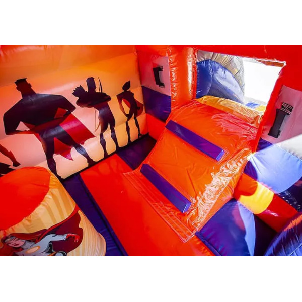 SUPERHELDEN Springkussen mini Multifun Superhelden